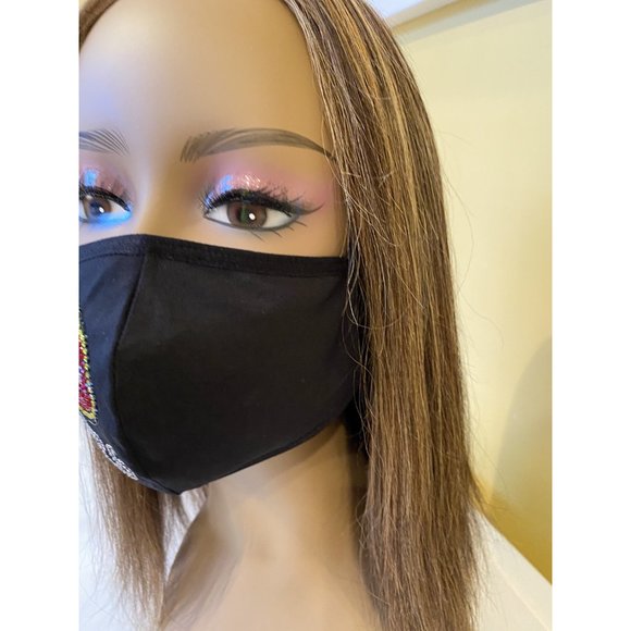 San Francisco 49ers Bling Rhinestone Face Mask Side Logo - Picture 4 of 10